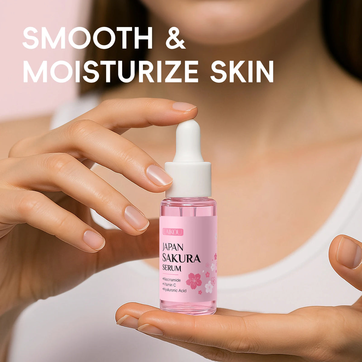 Laikou Japanese Sakura Skin Care Set For Radiant Complexion