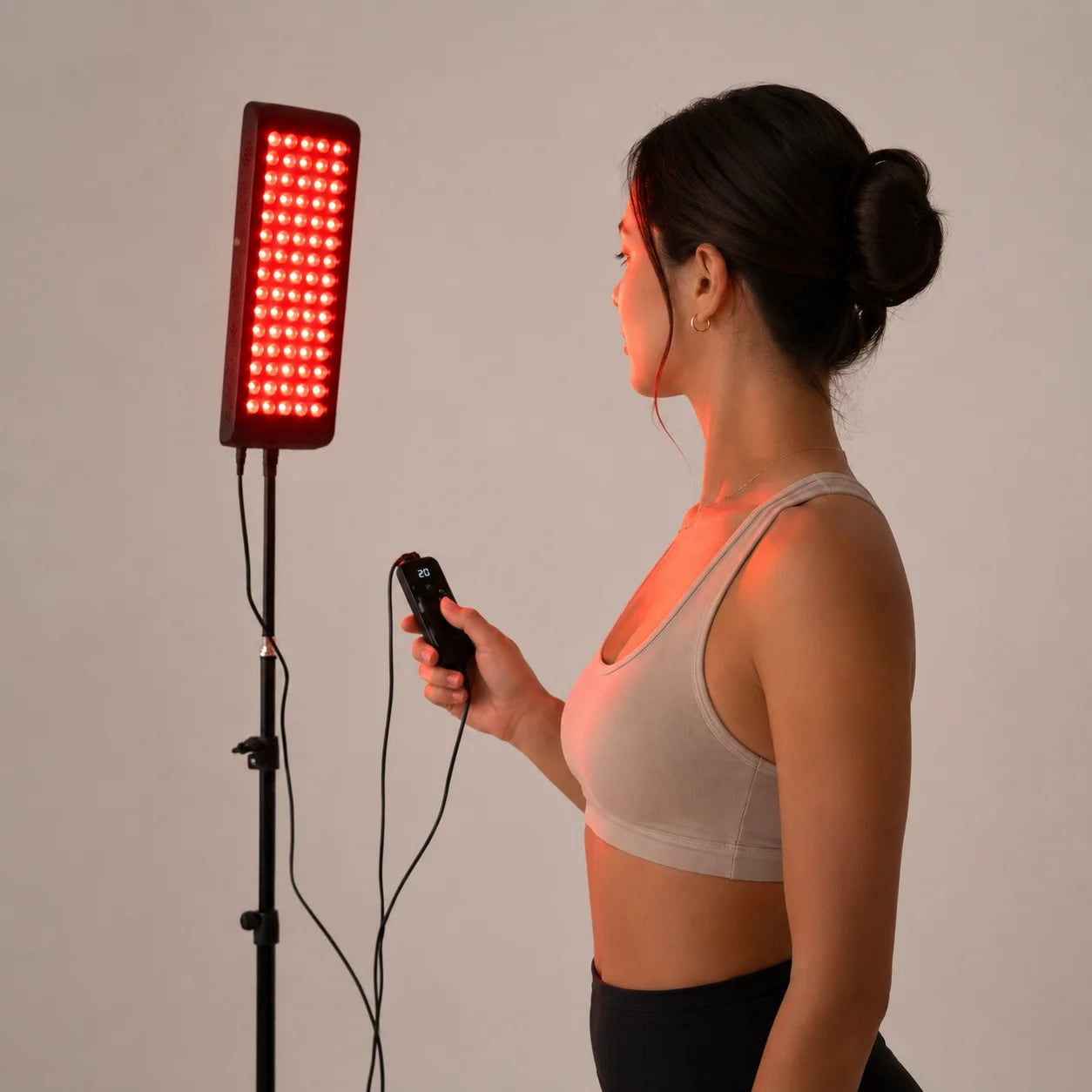 Light Therapy Lamp With Adjustable Stand Infrared 660nm 850nm