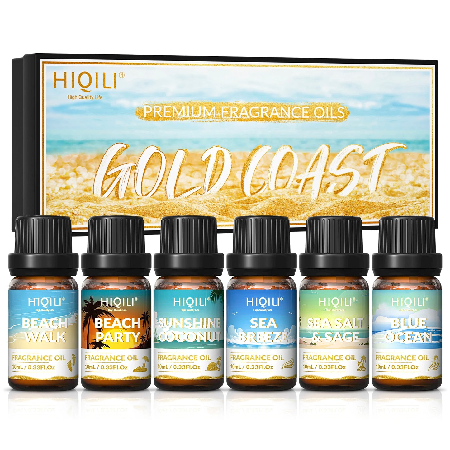 HIQILI Fragrance Oil Set For Diffuser DIY Candles Soap Making