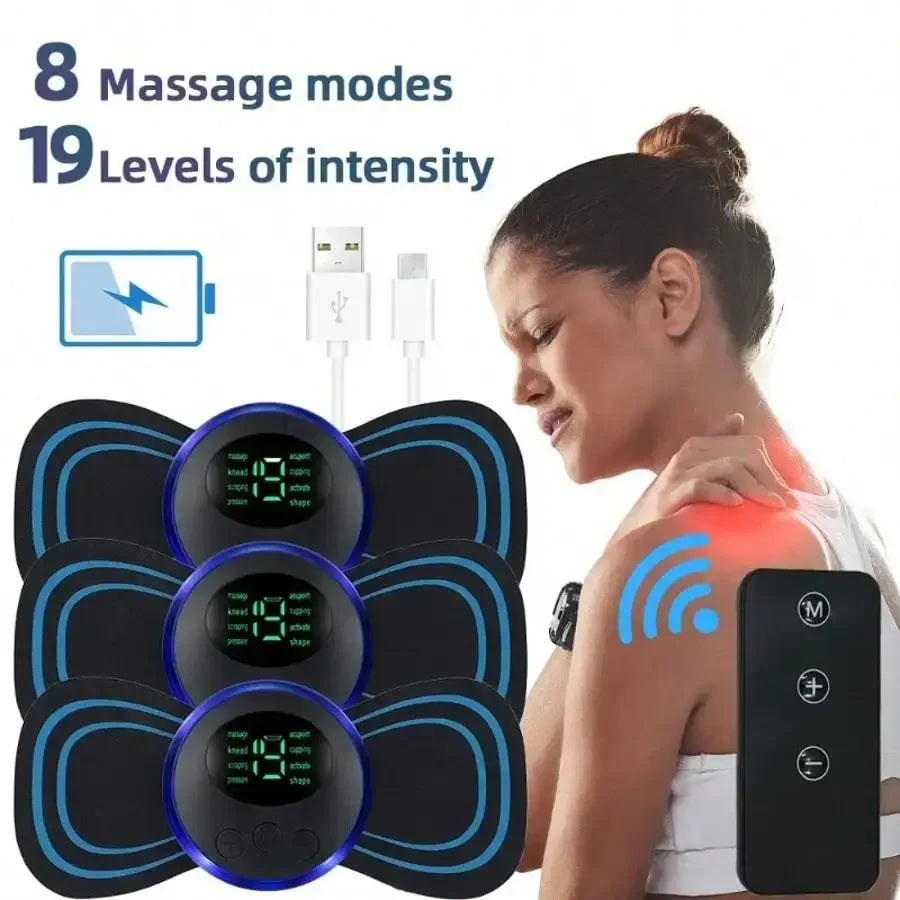 Low Frequency Electric Massager For Neck Back And Muscle Relief