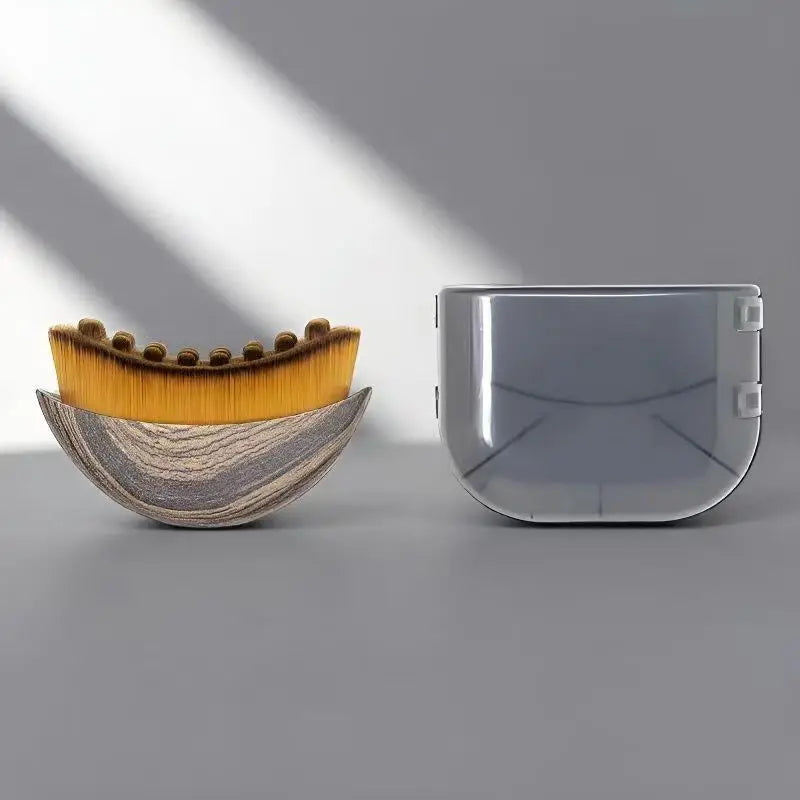 Facial Massage Brush With Storage Box For Lymphatic Contouring