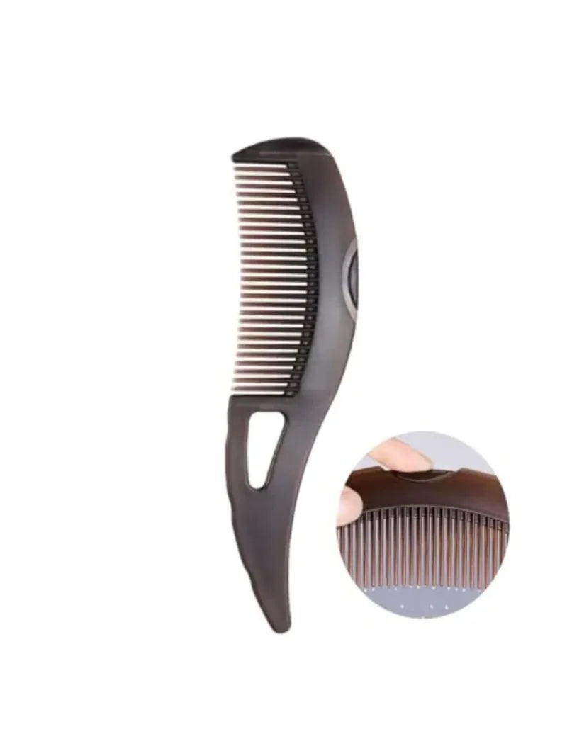 Self Cleaning Dandruff Comb with Scalp Massage and Exfoliation