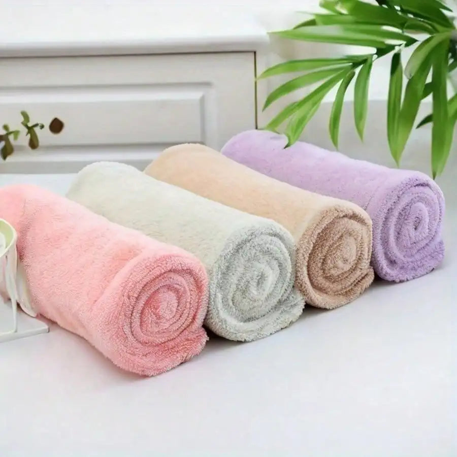 3 Pack Women's Quick Dry Hair Turban Polyester Turbans