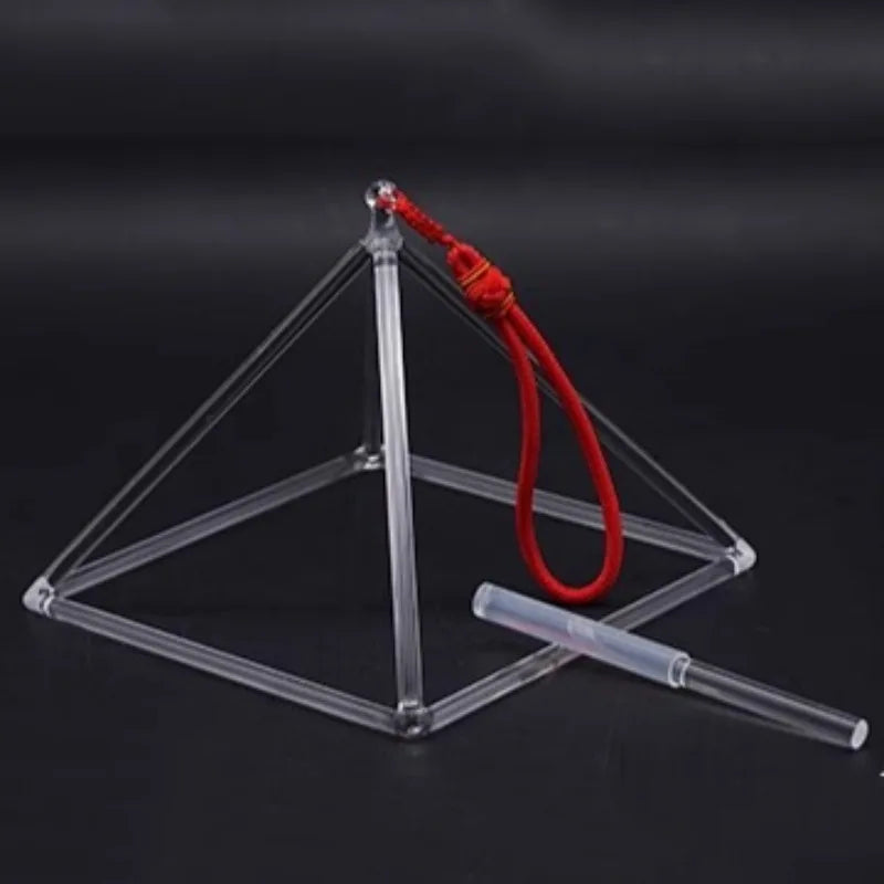 OLOMCrystal Pyramid Singing Bowl For Sound Healing Therapy