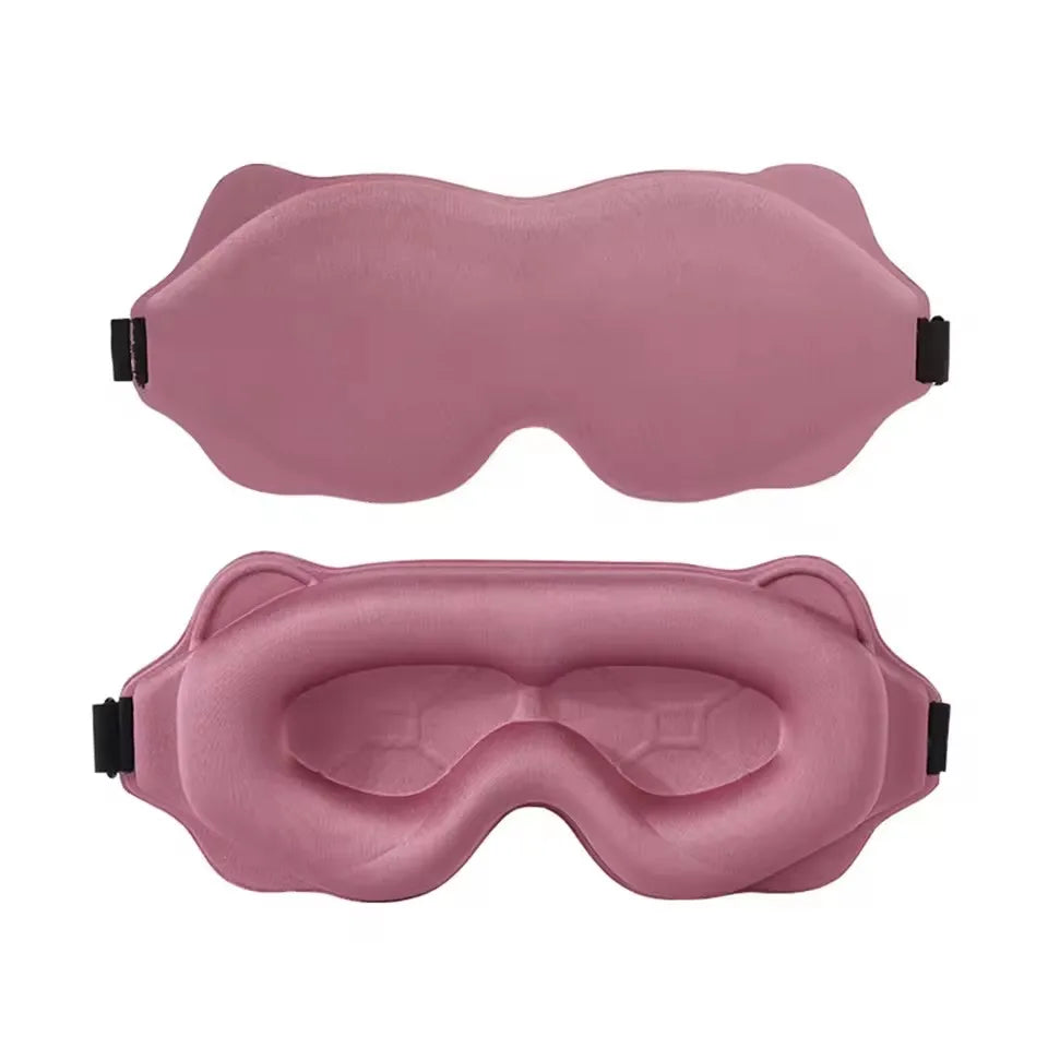 3D Contoured Sleeping Mask Light Blocking Eye Cover For Travel