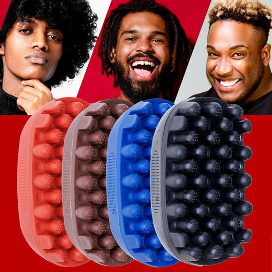 Magic Twist Hair Brush Silicone Mini Portable For Curly Hair