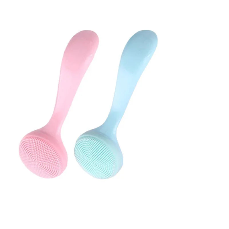 Soft Silicone Facial Cleansing Brush Makeup Blackhead Remover