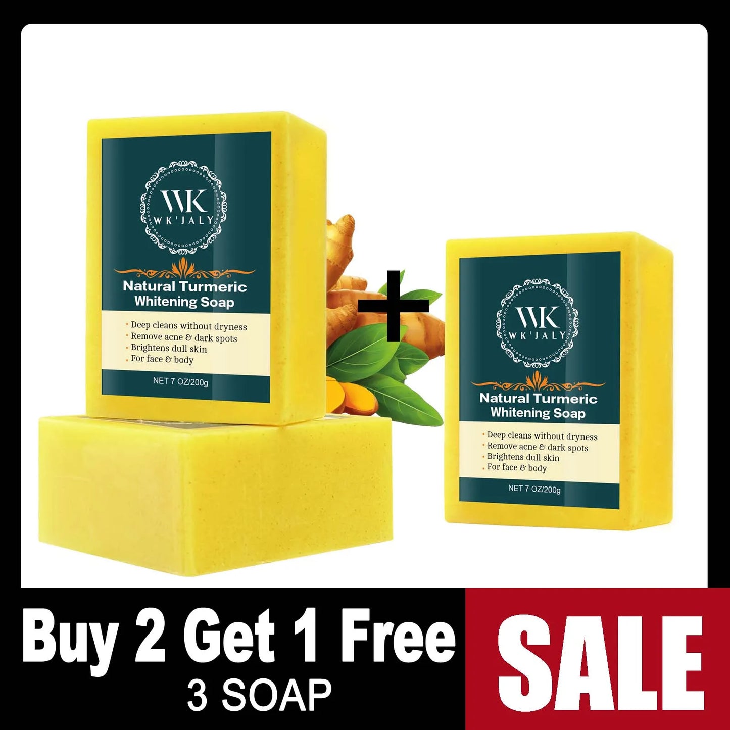 Wk Jaly Lightening Skin Care Kit For Acne And Spot Removal Treatment
