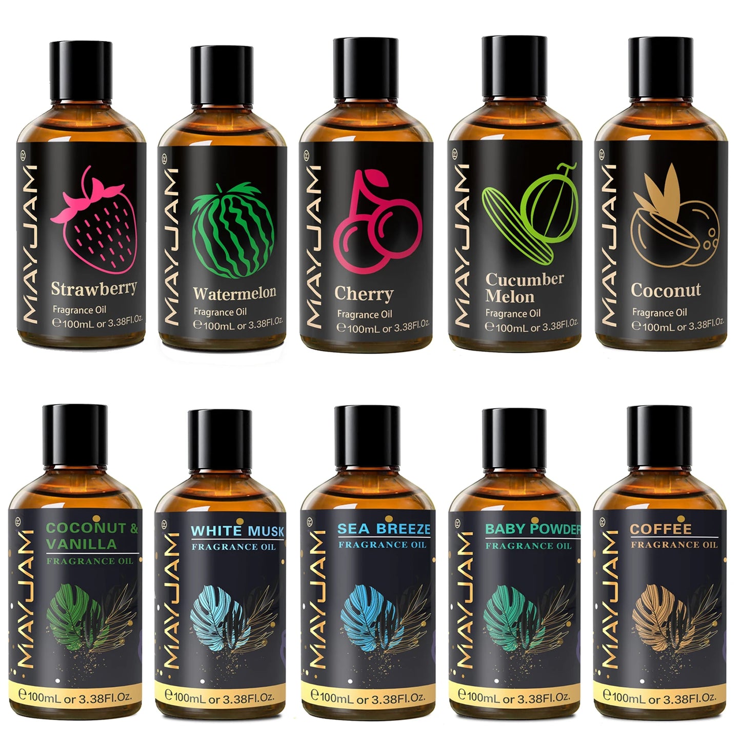 Mayjam Premium Fragrance Oil Blend For Aromatherapy Diffusers