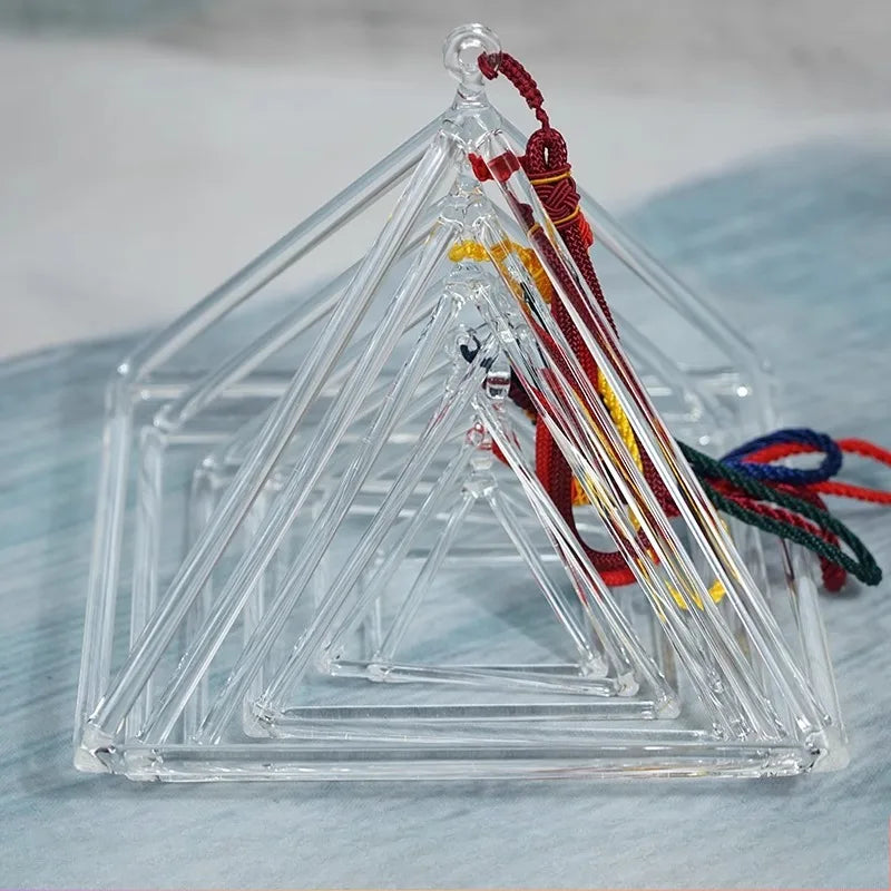 OLOMCrystal Pyramid Singing Bowl For Sound Healing Therapy