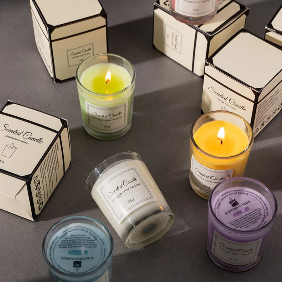 Handmade Soy Wax Aromatherapy Candle In Premium Gift Box