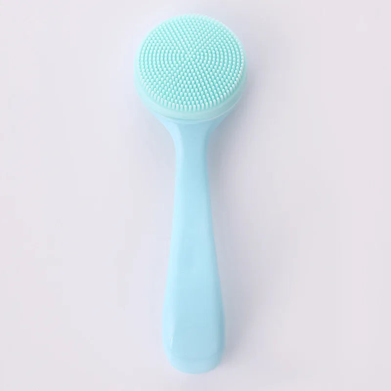 Soft Silicone Facial Cleansing Brush Makeup Blackhead Remover