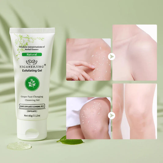 QINGFANGLI Grape Cleansing Exfoliating Gel For Oil Control