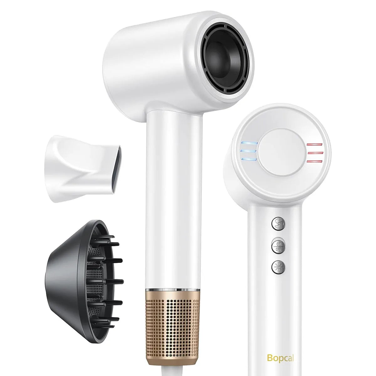Totmizby High Speed Brushless Hair Dryer With Negative Ions