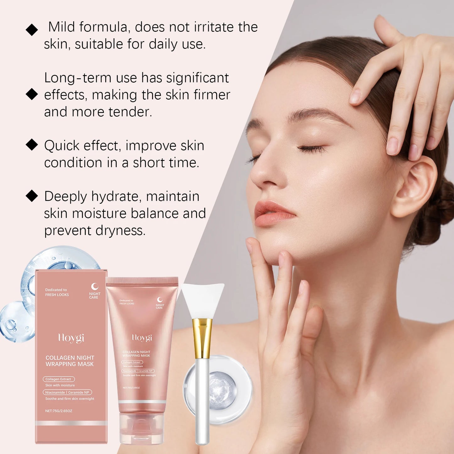 Collagen Peel Off Mask With Niacinamide And Ceramides