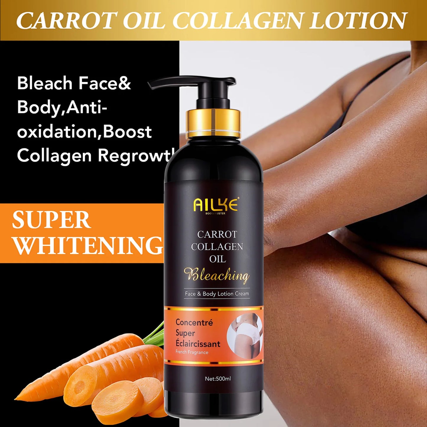 AILKE Skin Whitening Serum for Face and Dark Spots