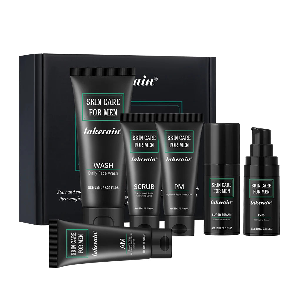 Ibccncndc Men Deep Cleansing Face Wash And Moisturizer Kit