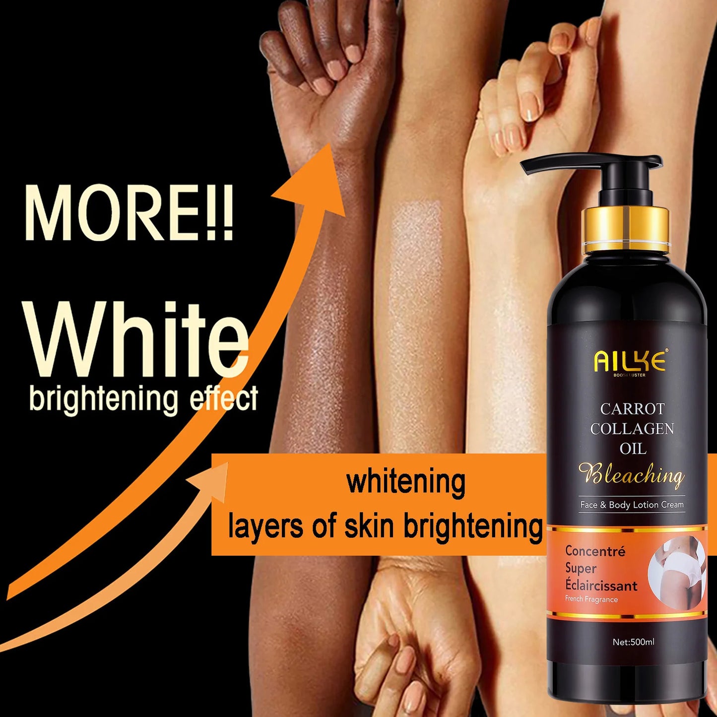 AILKE Skin Whitening Serum for Face and Dark Spots