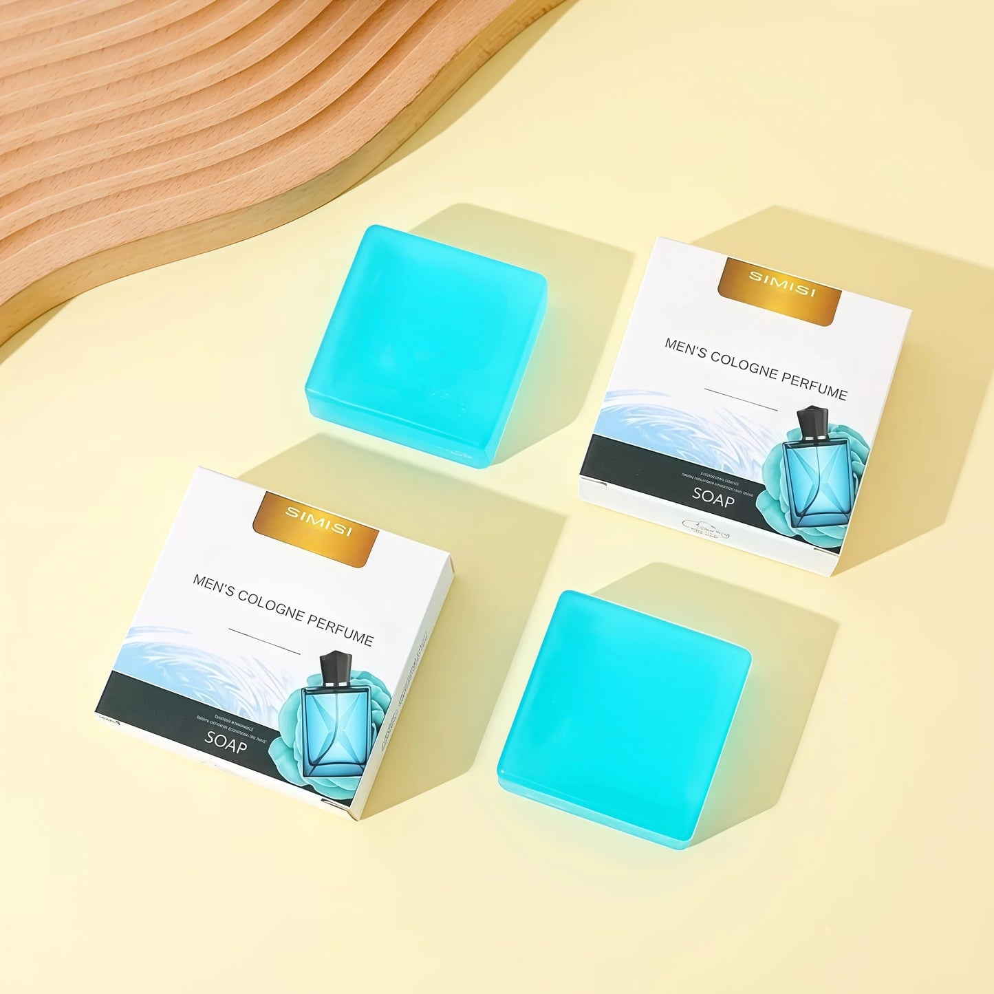 YIGANERJING Classic Cologne Bath Soap For Men Hydrating Oil Control