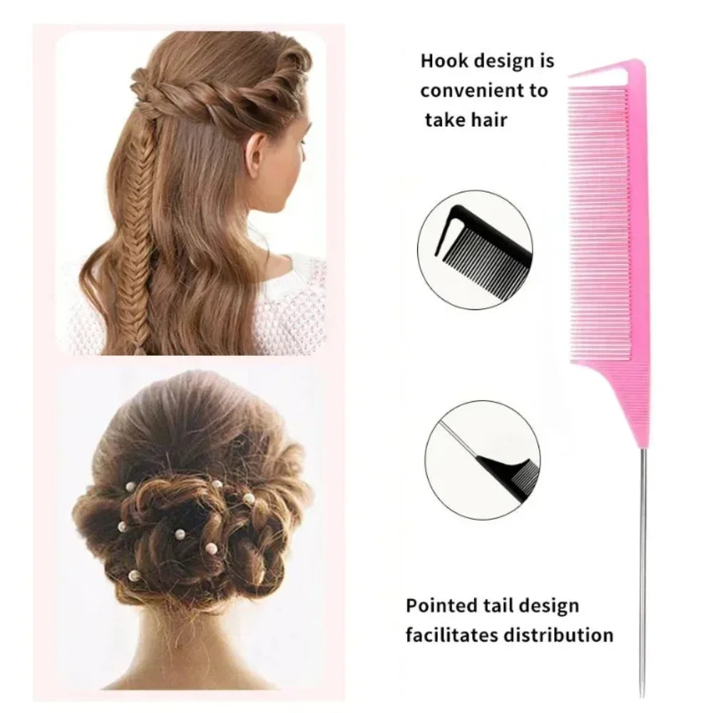 Dawndesslo Double Sided Edge Control Hair Styling Comb