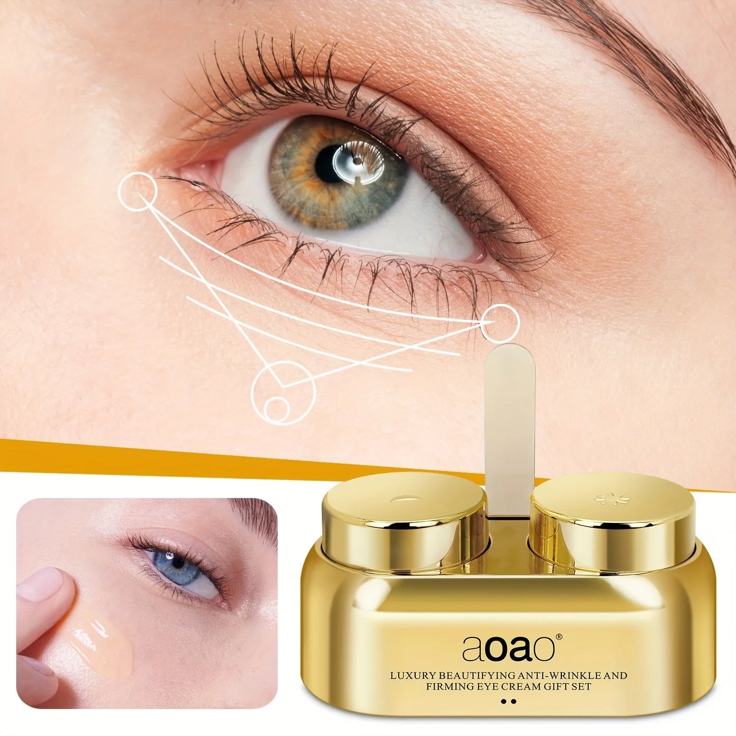 Aoao Niacinamide Hyaluronic Acid Day And Night Eye Cream