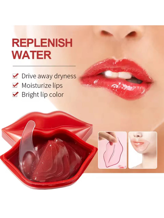 Yocity Cherry Collagen Jelly Lip Mask Patches For Deep Hydration