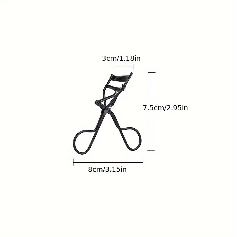 Manual Stainless Steel Eyelash Curler For Beauty