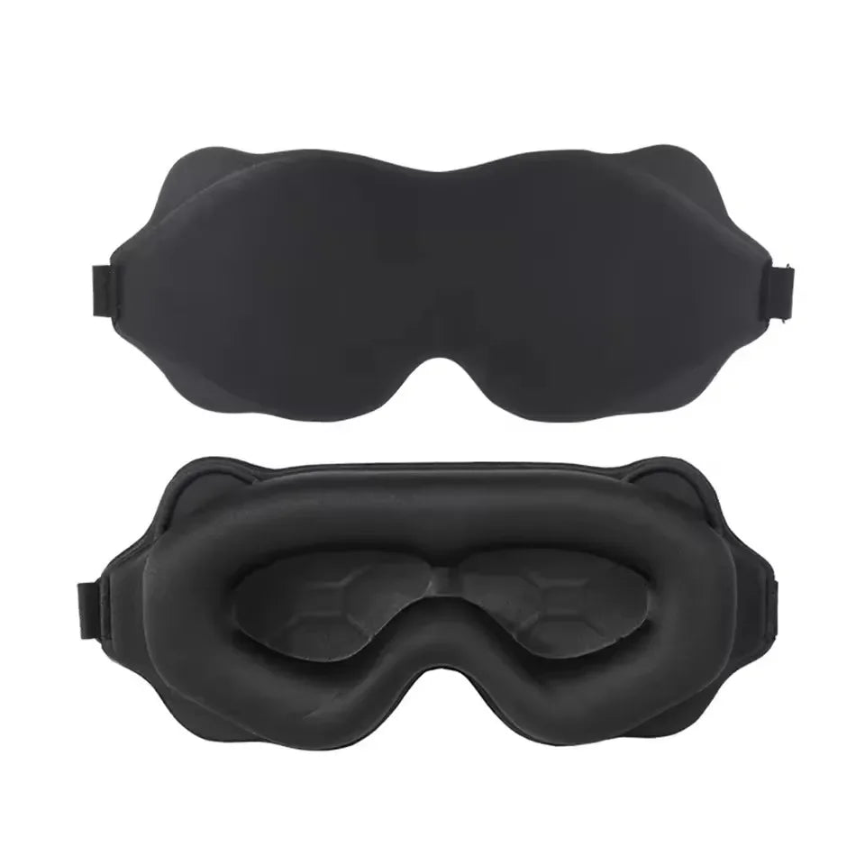 3D Contoured Sleeping Mask Light Blocking Eye Cover For Travel