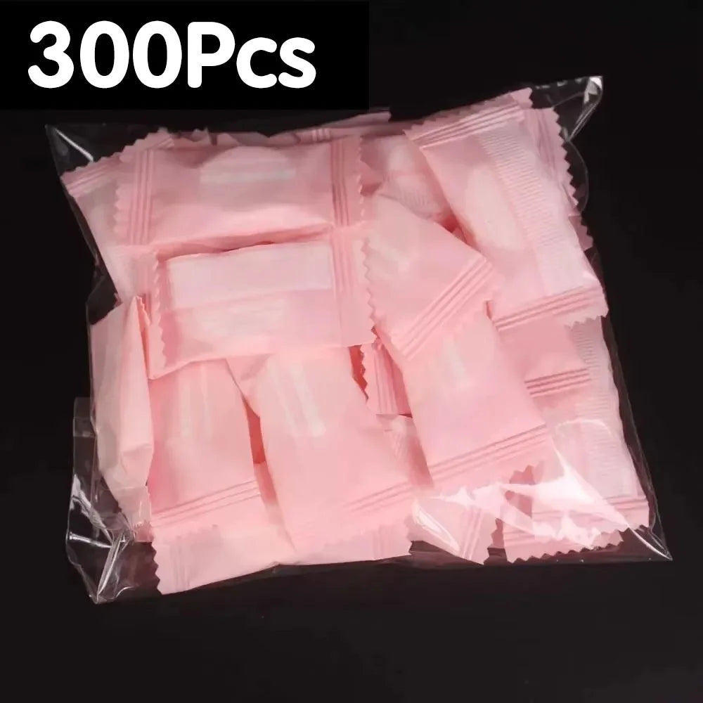 Mini Compressed Travel Towel Disposable Cotton Face Care Tablets