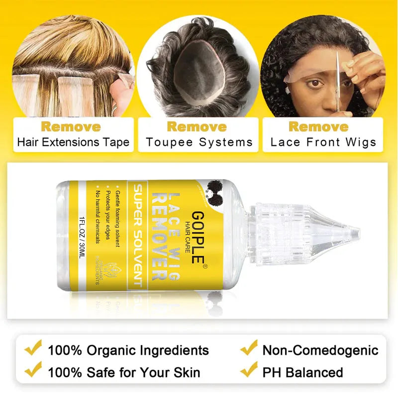 Goiple Complete Wig Install Kit With Lace Glue Melting Spray