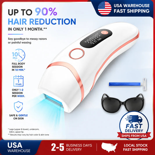 Lysmoski Ipl Hair Removal Device For Permanent Skin Rejuvenation Treatment