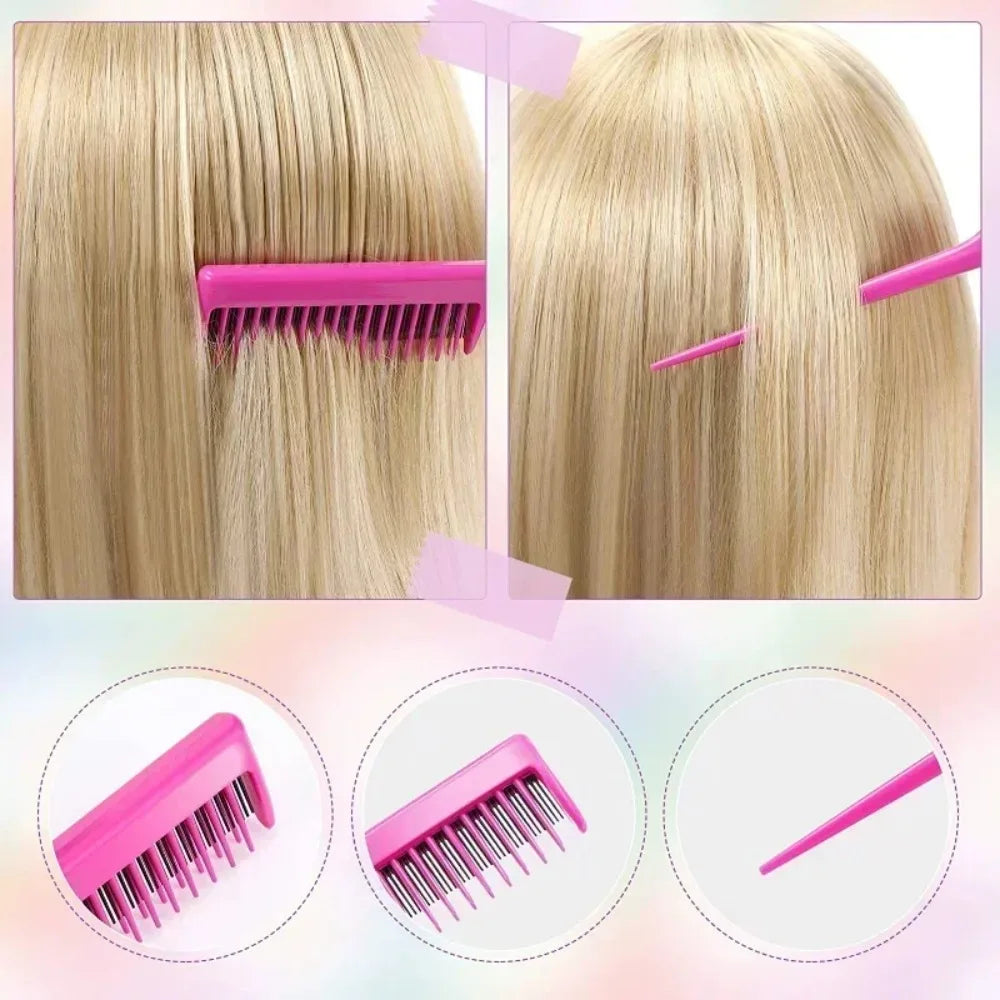 Dawndesslo Double Sided Edge Control Hair Styling Comb