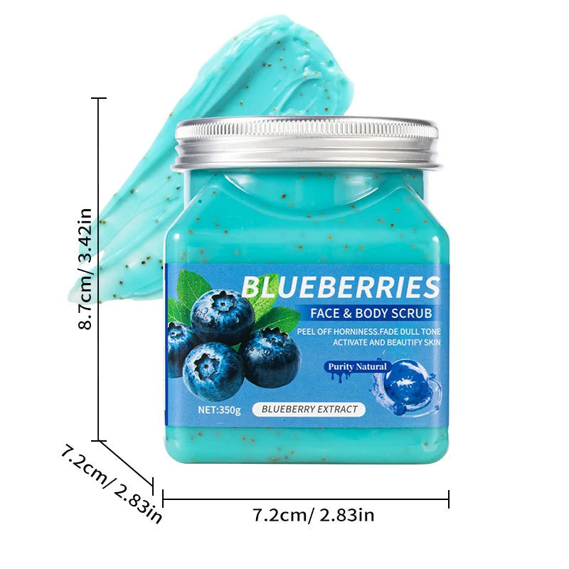 Coffee And Fruit Body Exfoliating Scrub For Dead Skin Removal
