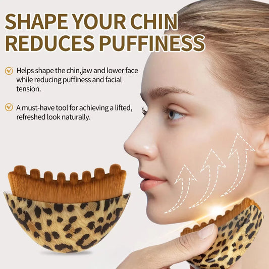 Facial Massage Brush With Storage Box For Lymphatic Contouring