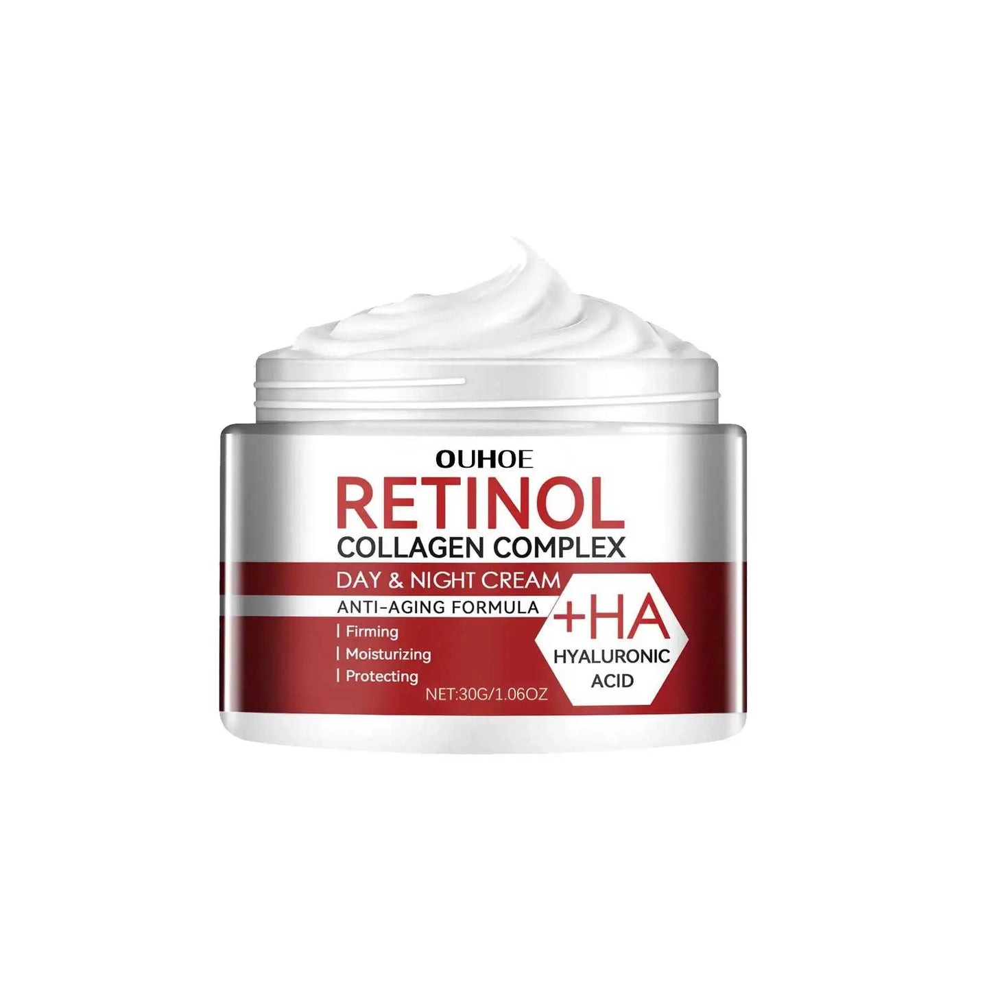 Ouhoe Retinol Collagen Day Night Face Cream With Hyaluronic Acid