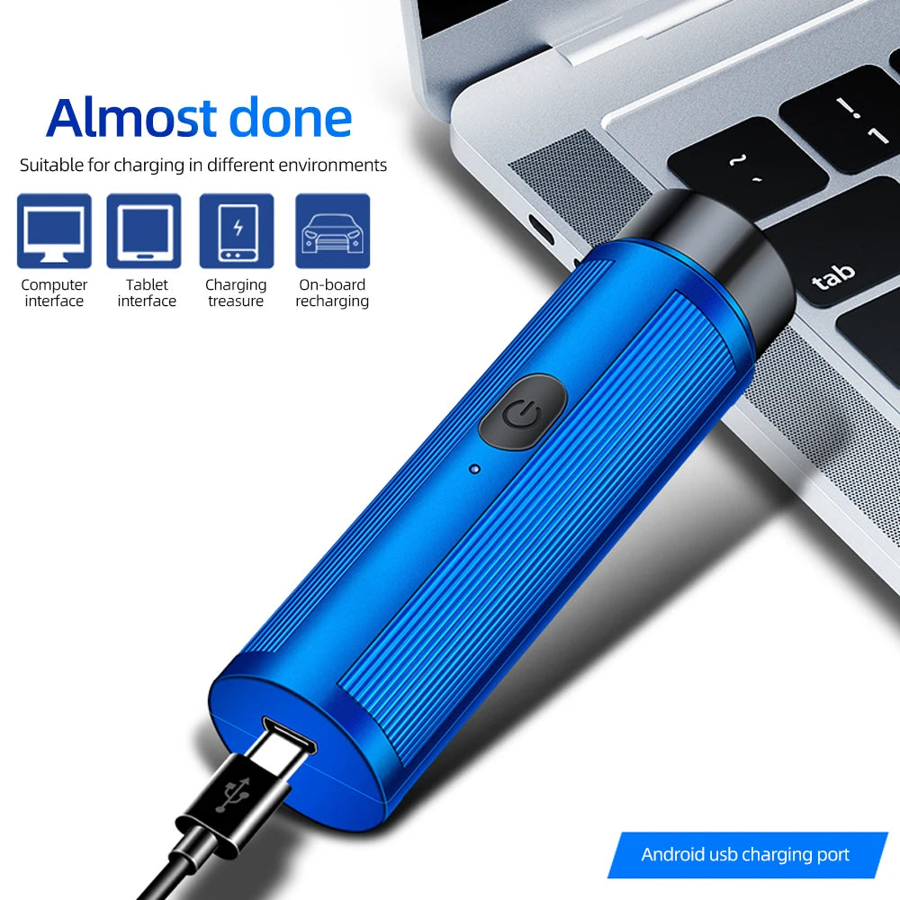Men's Mini Electric Shaver Rechargeable Razor Epilator