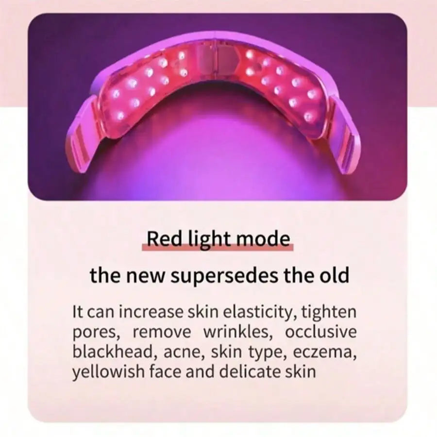 Smart Vibration Face Massager With Heating And Skin Tightening Features