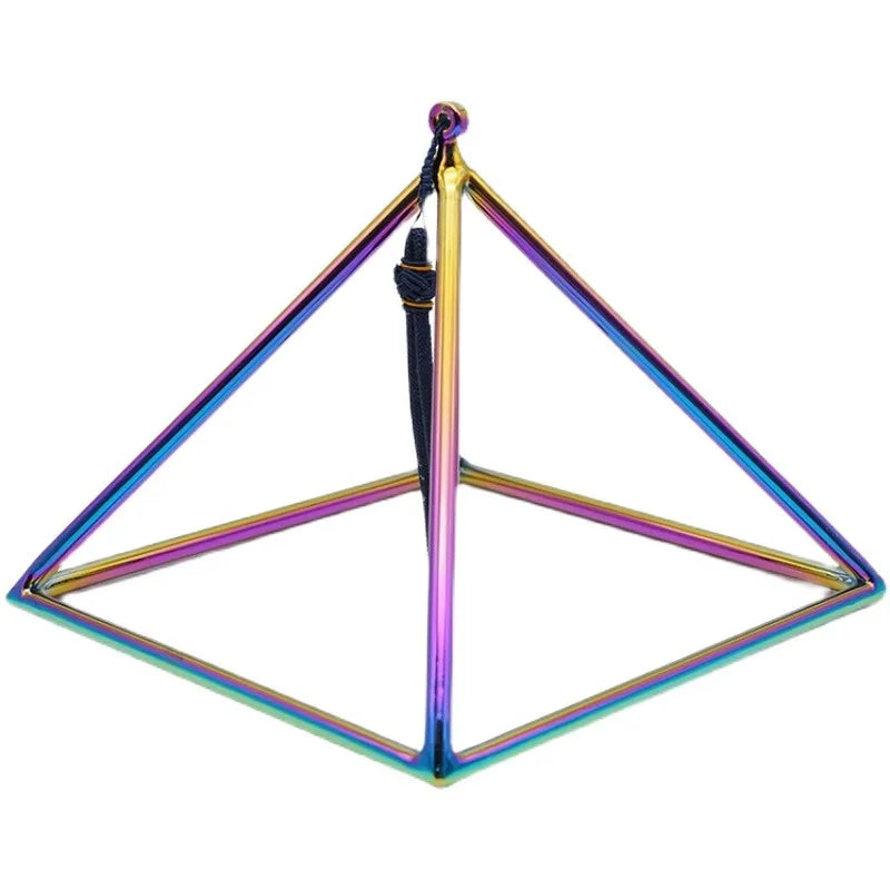 OLOMCrystal Pyramid Singing Bowl For Sound Healing Therapy