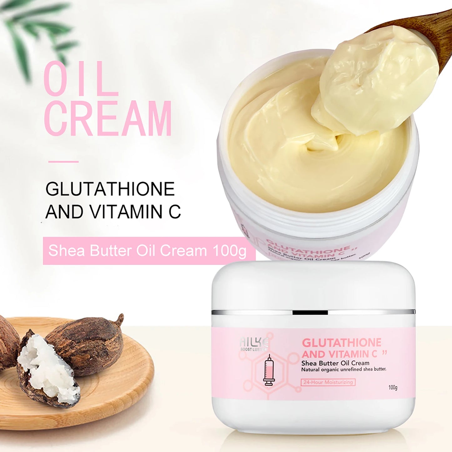 AILKE Glutathione Vitamin C Kit Whitening Lotion Moisturizing Cream