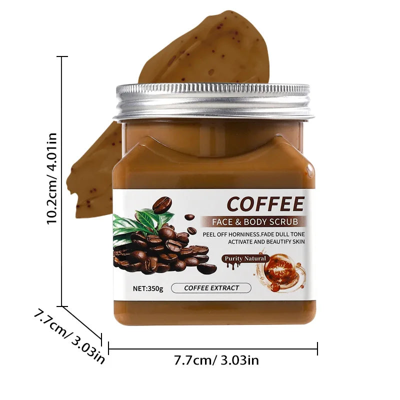 Coffee And Fruit Body Exfoliating Scrub For Dead Skin Removal