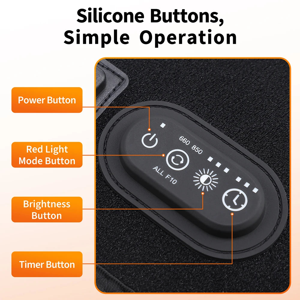 Hailicare Led Light Therapy Pad For Home Muscle Relaxation