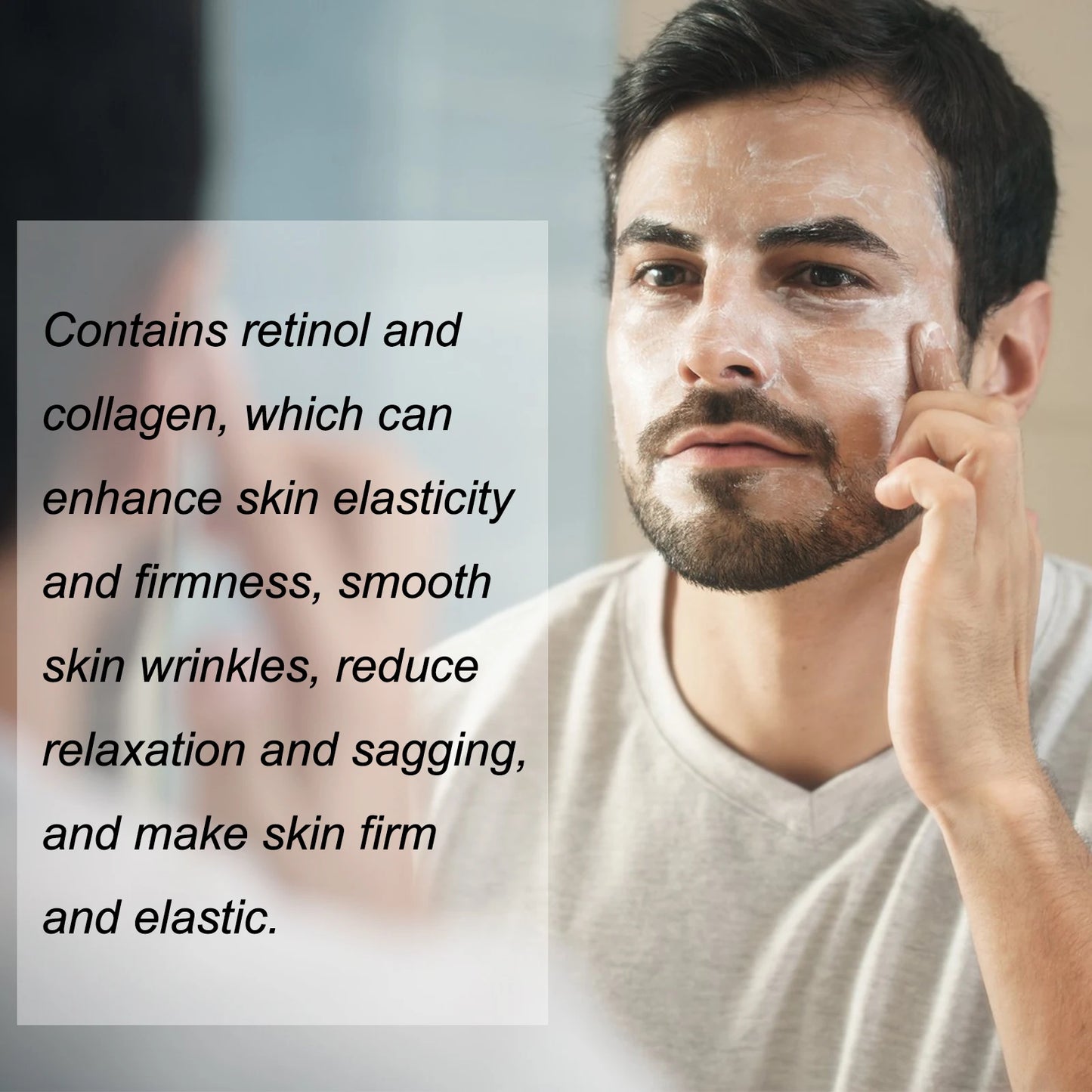 East Moon Men Retinol Collagen Firming Moisturizing Cream With Hyaluronic Acid