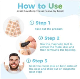Comfortable Anti Snoring Nasal Strips Dilator Sleep Aid Kit