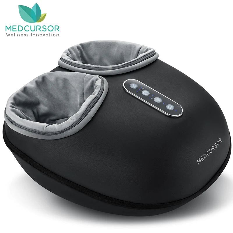 Medcursor Shiatsu Foot Massager With Heat Therapy for Pain Relief
