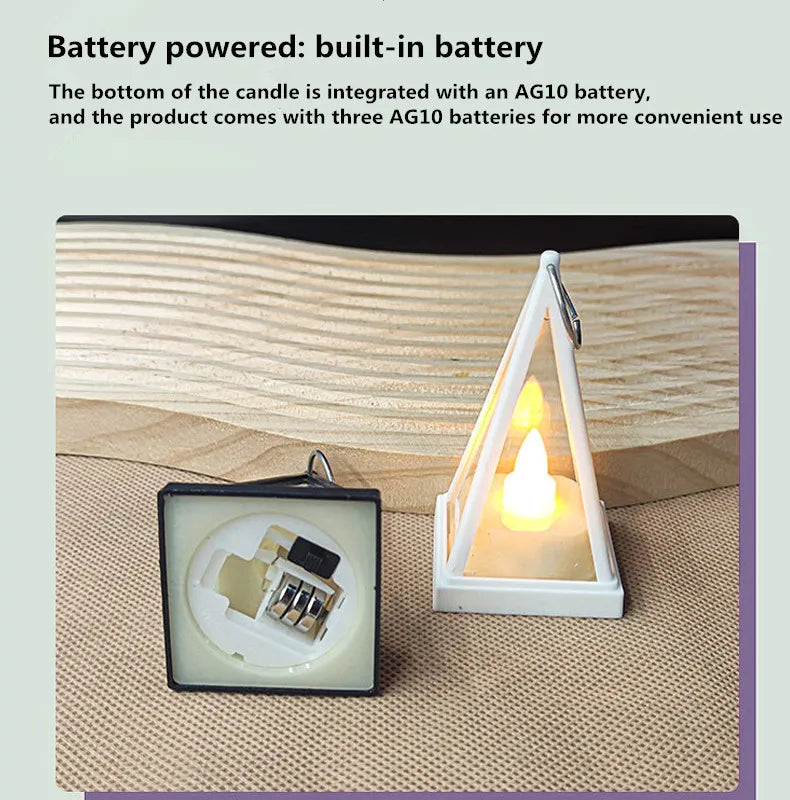 Electronic Flickering LED Candle Night Light Decoration