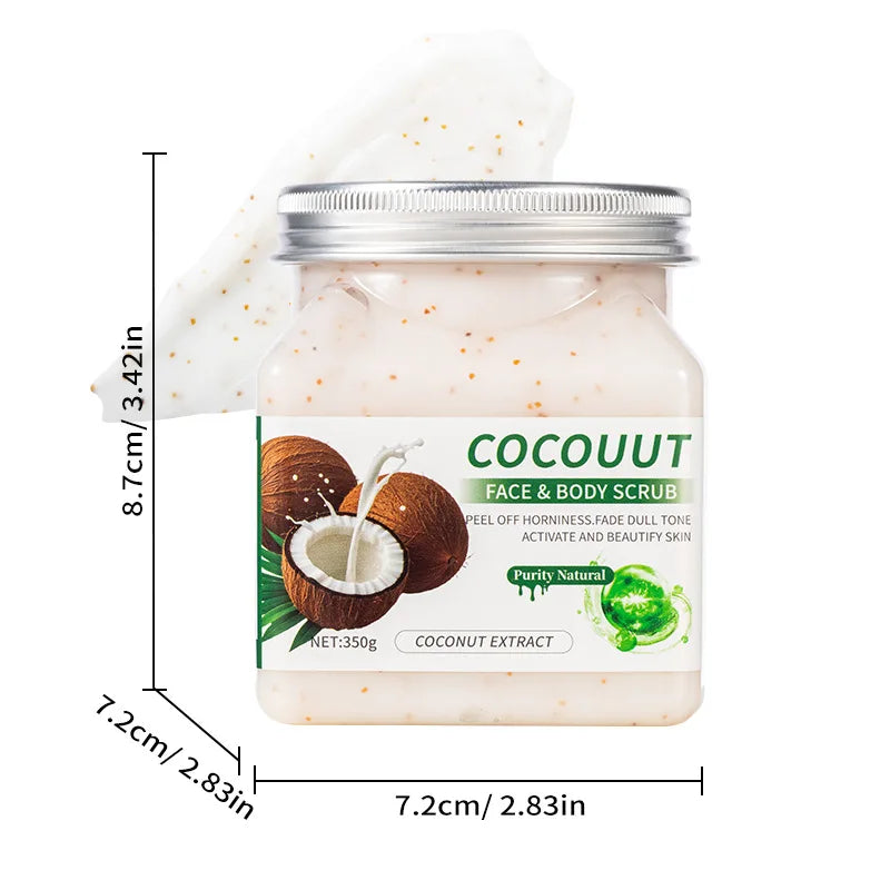 Coffee And Fruit Body Exfoliating Scrub For Dead Skin Removal