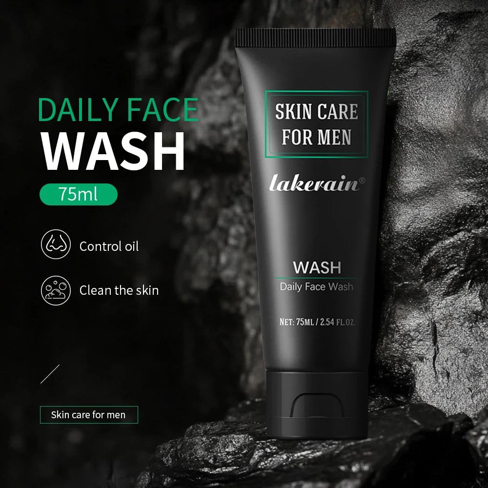Ibccncndc Men Deep Cleansing Face Wash And Moisturizer Kit